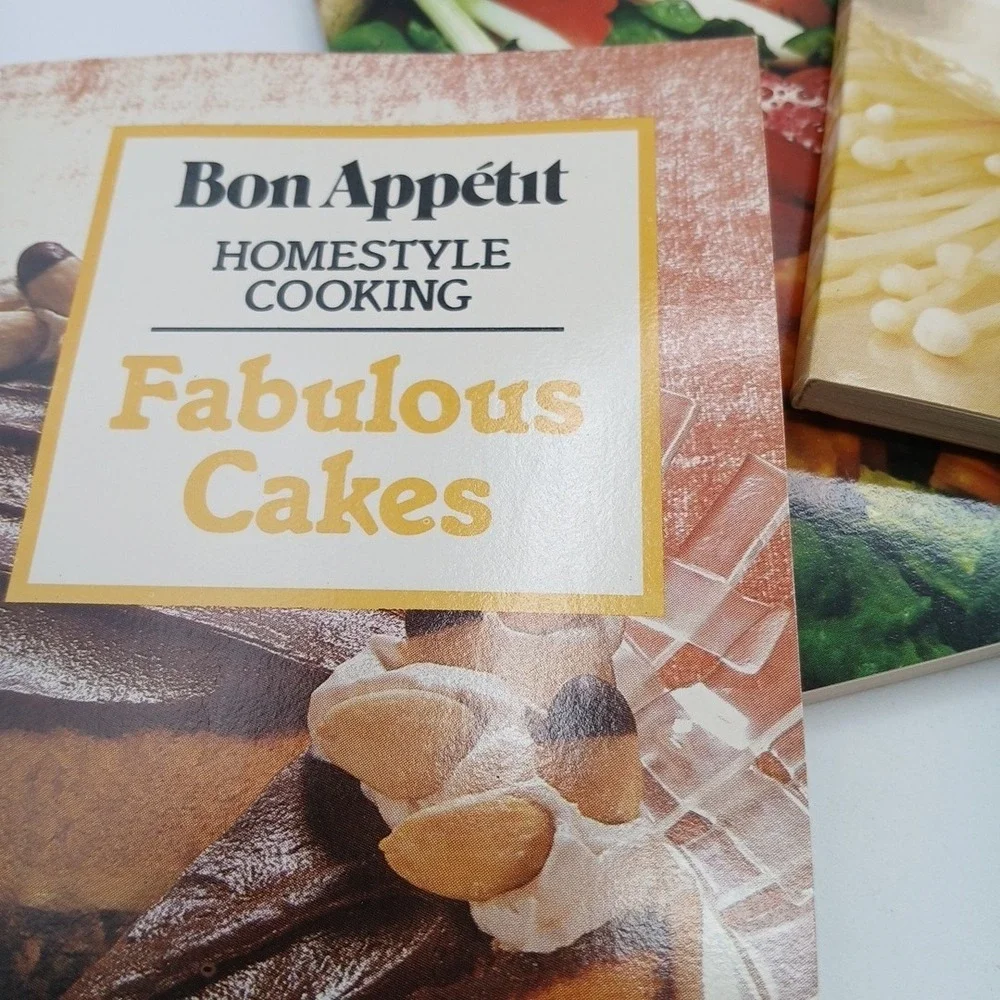 Bon‎ Appetit The Kitchen Collection Lot Cookbooks x8 Homestyle & Vol 2 VTG NOS
